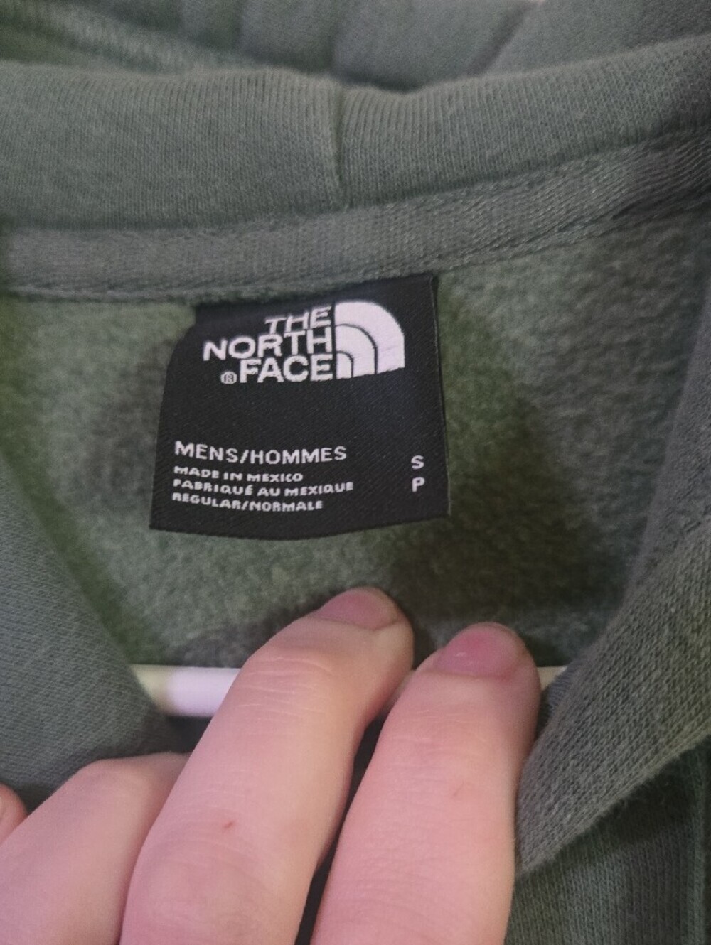 The North Face Men's Pullover Hoodie in Sage Green - Picture 2 of 5